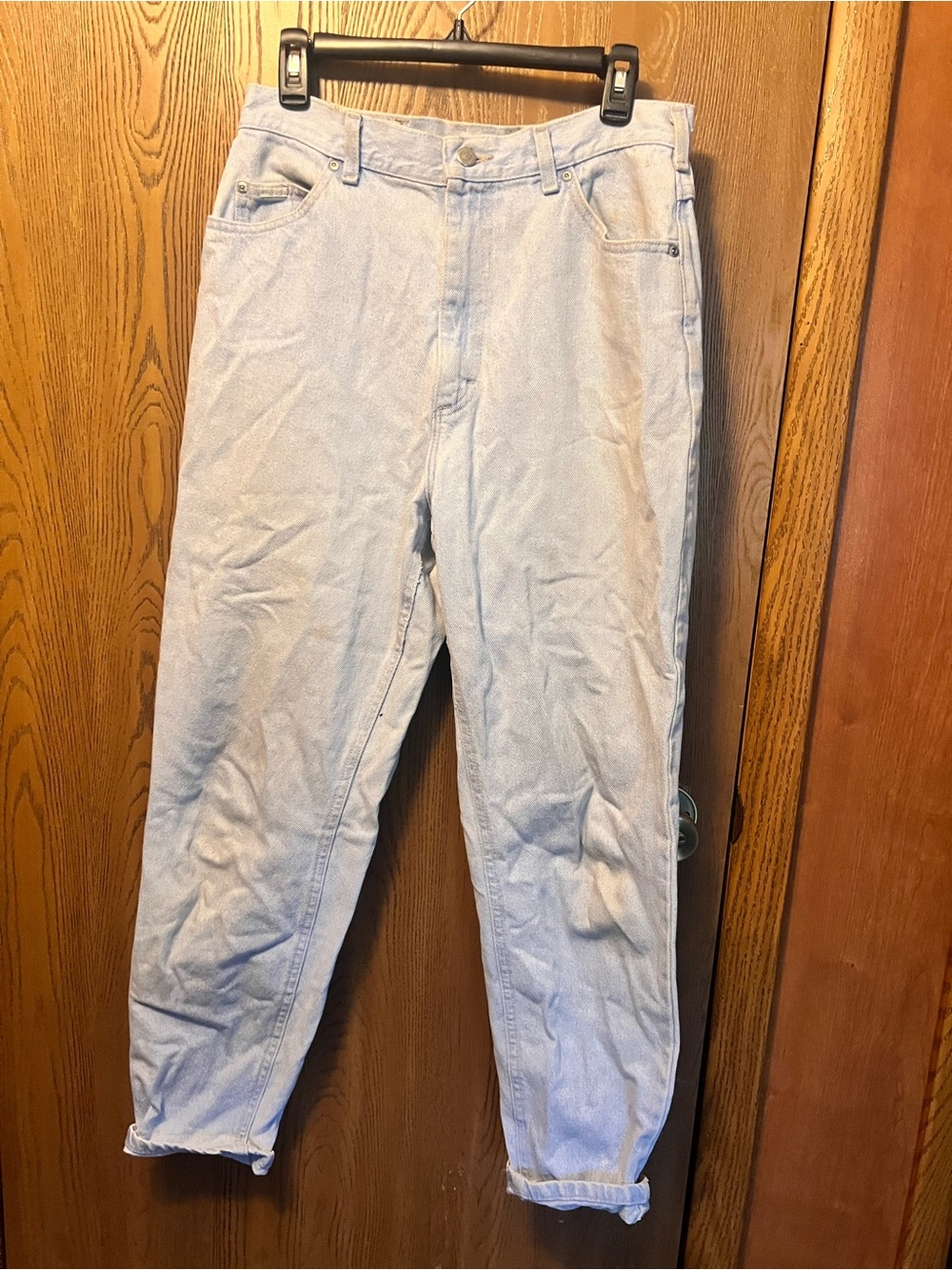 Vintage Lee Light Blue High-Waist Mom Jeans